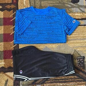 Champion Kids‎ Matching Set - Blue and Black